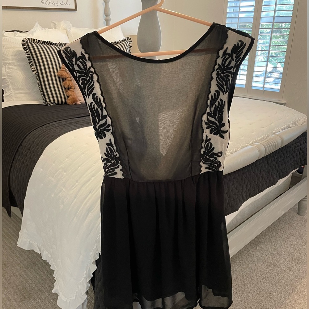 Anthropologie Dress size small black